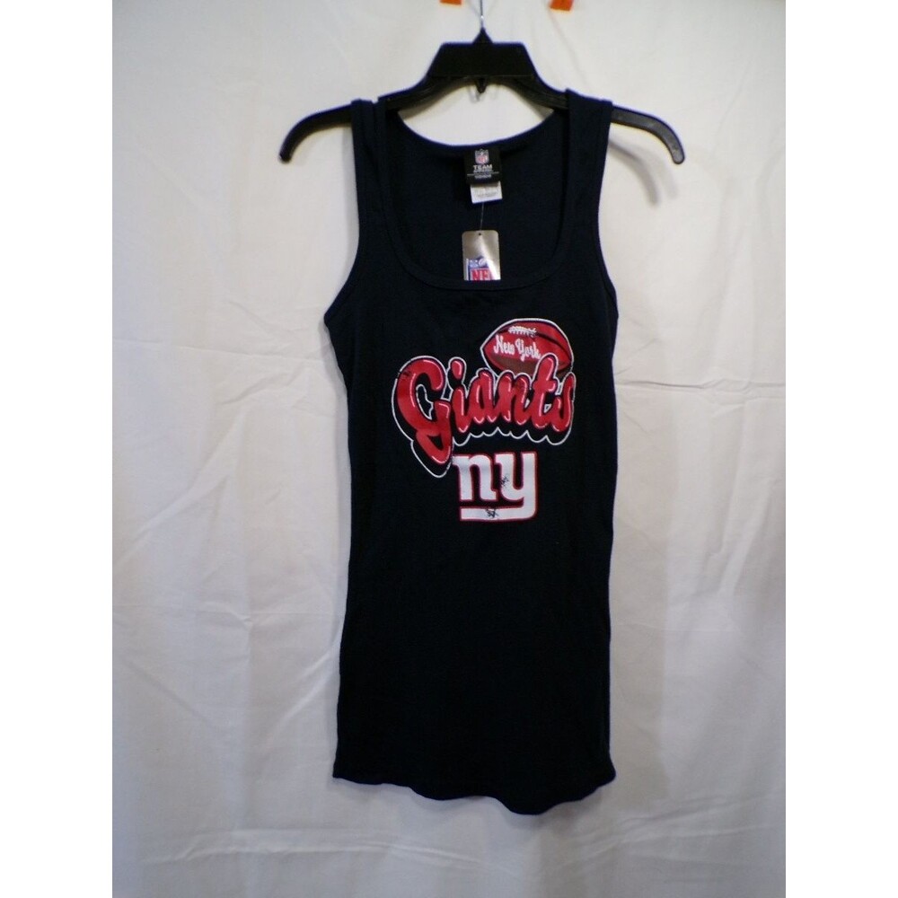 Team Apparel Giants Women's Tank Top Large Black Scoop Neck